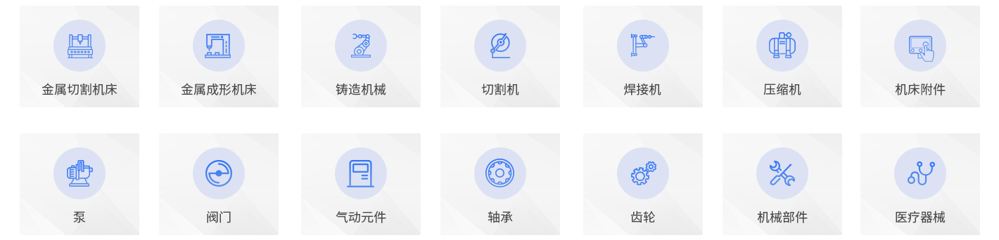 機(jī)械制造細(xì)分行業(yè)