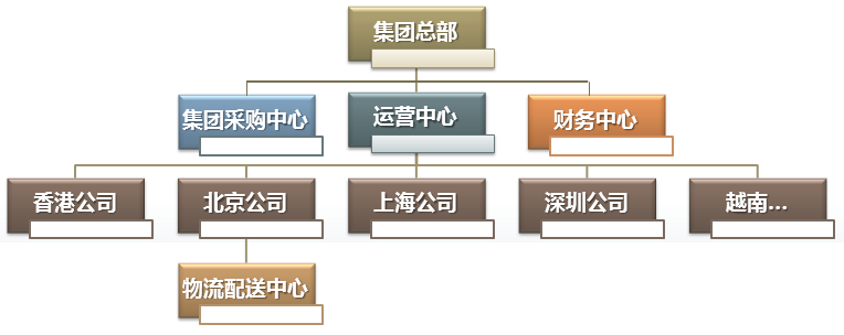 集團(tuán)公司組織架構(gòu)